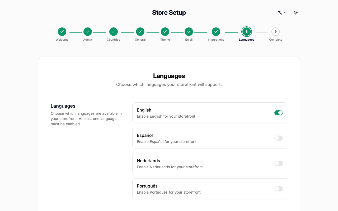 Languages